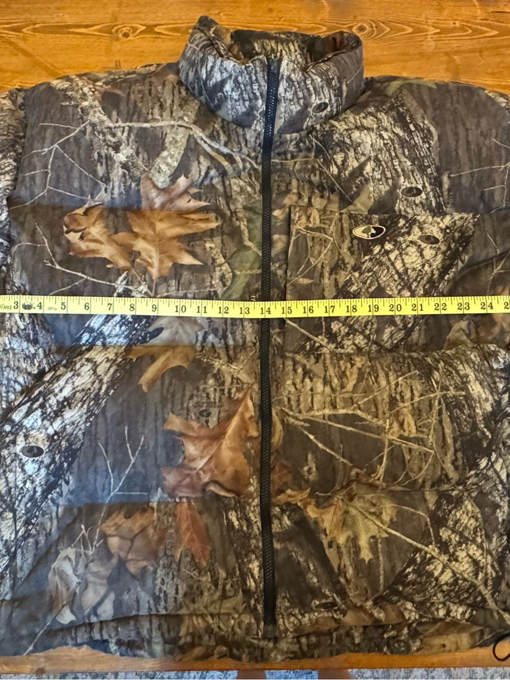 Vintage Mossy Oak APX "New Break Up" Camo Down Puffer Jacket XXL